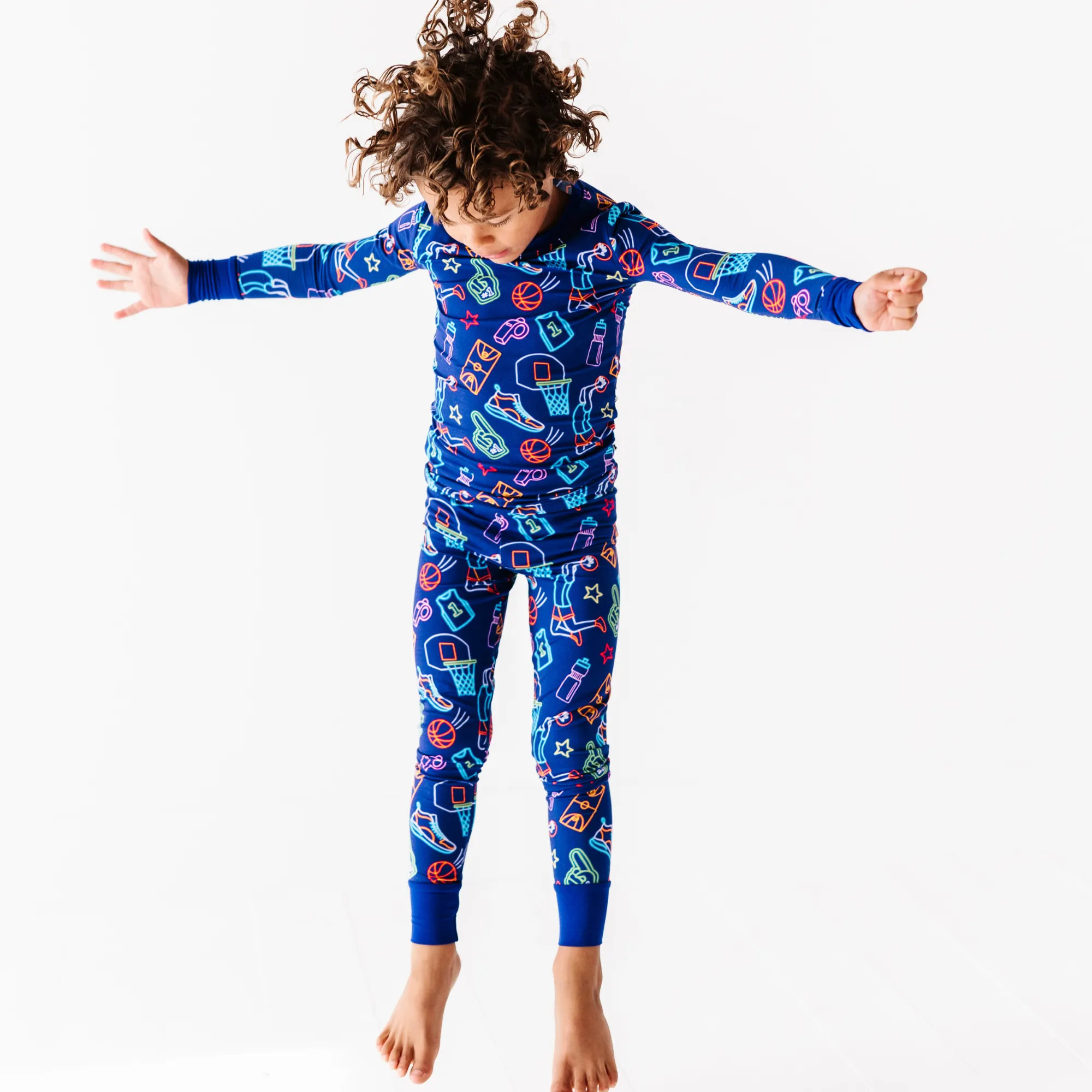 Nothin' But Neon Toddler/Big Kid Pajamas