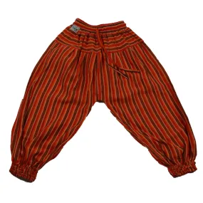 Orange Bohemian Pants