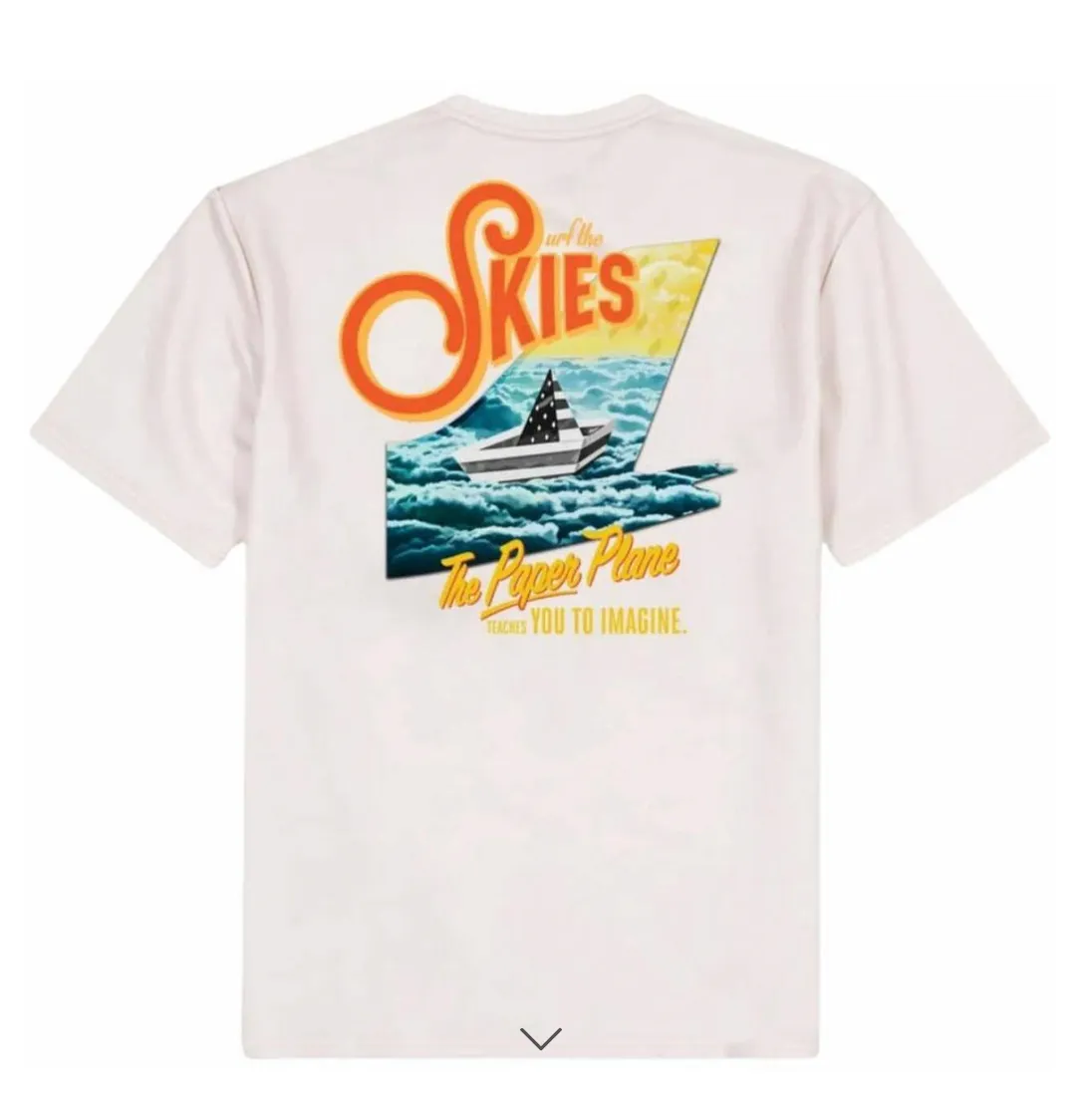 Paper Planes - Cloud Surf French Terry Tee - Vapor