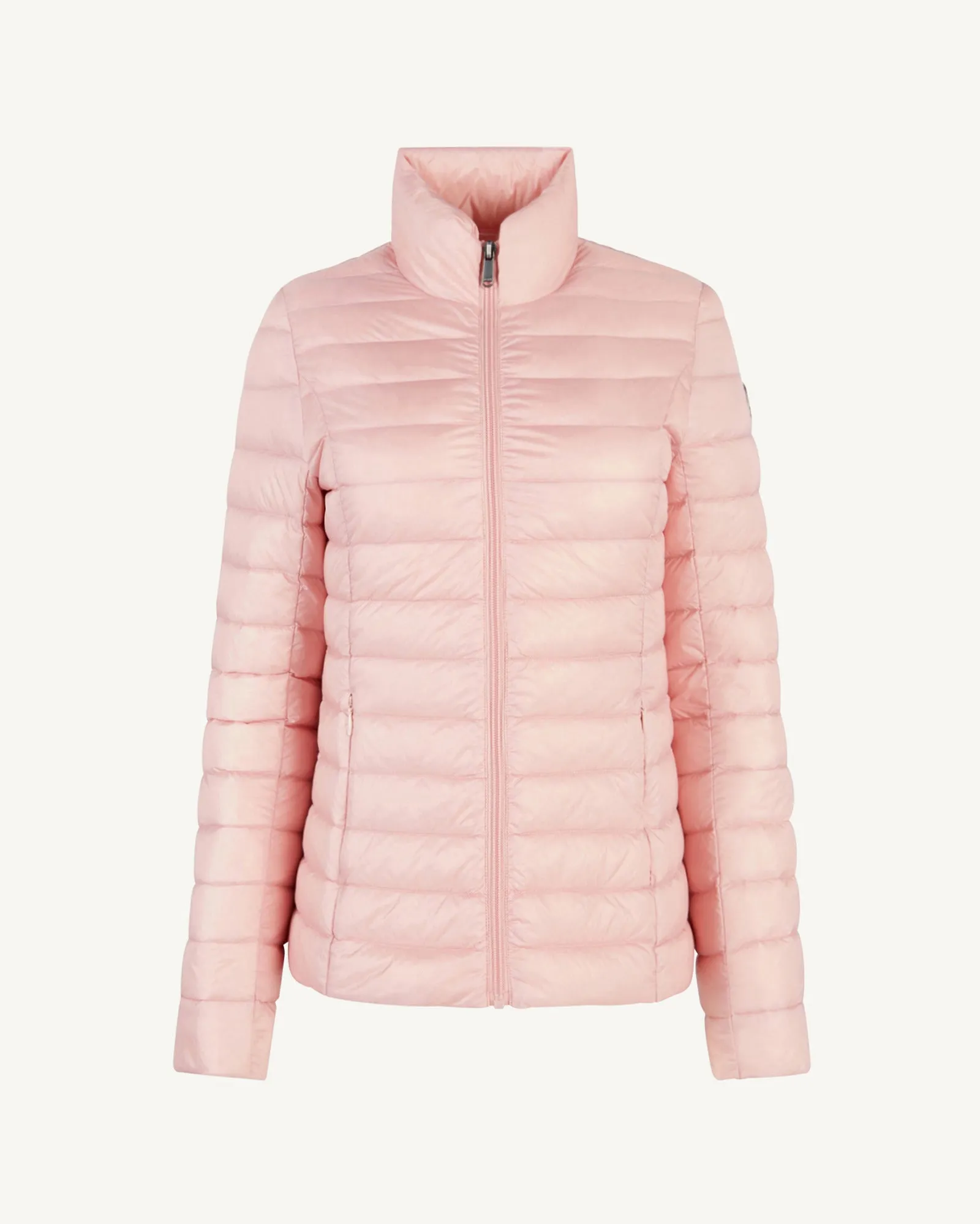 Peach pink Cha lightweight puffer jacket