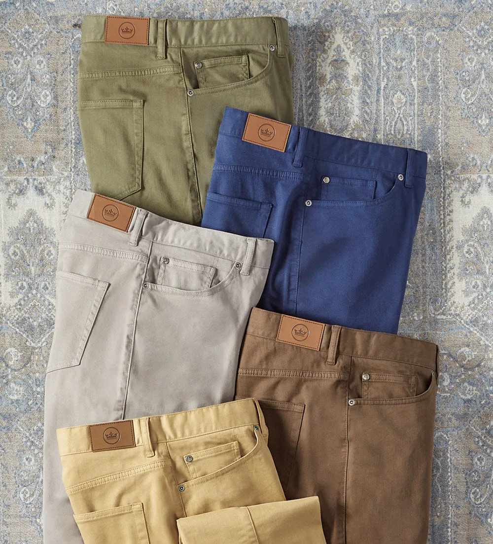 Peter Millar Crown Stretch Sateen Jeans