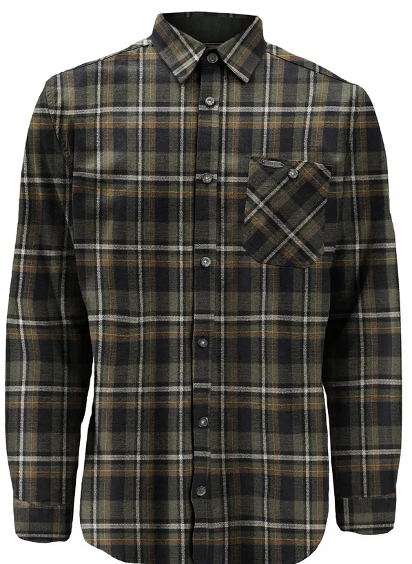 Point Zero LYNX Flannel Shirt | Leaf