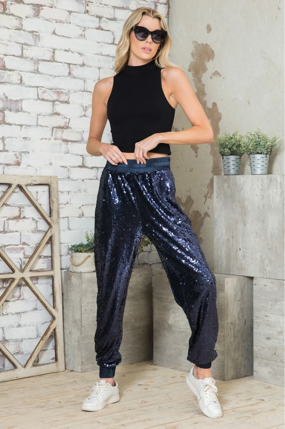 Sequin Lounge Pants