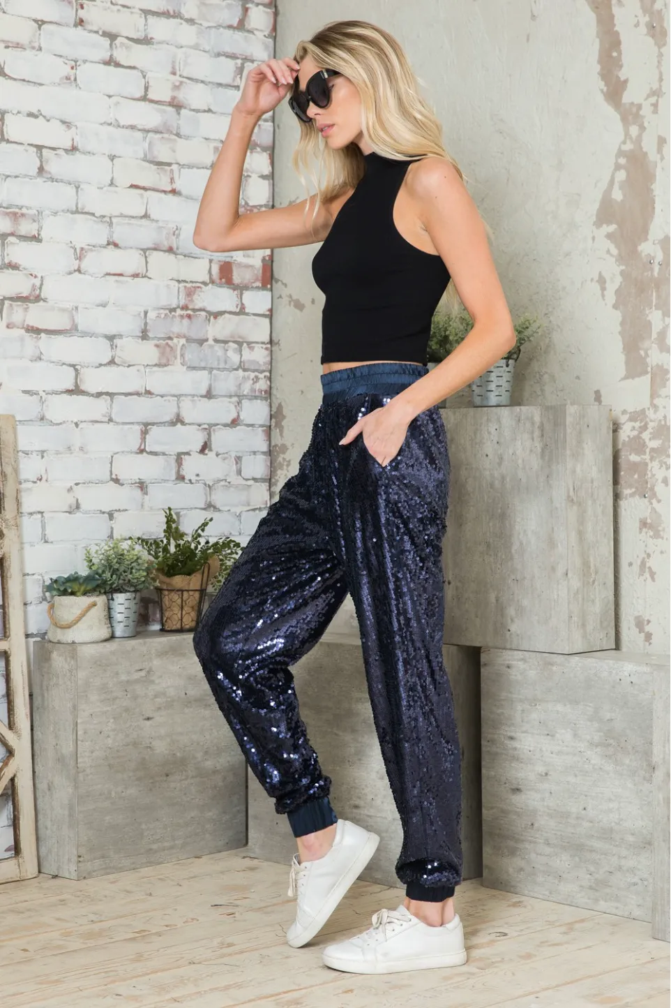 Sequin Lounge Pants