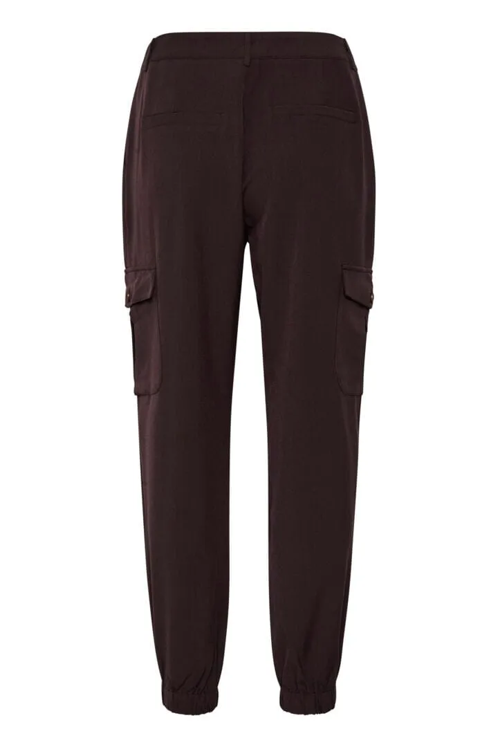 SIDE POCKET BROWN JOGGER PANT