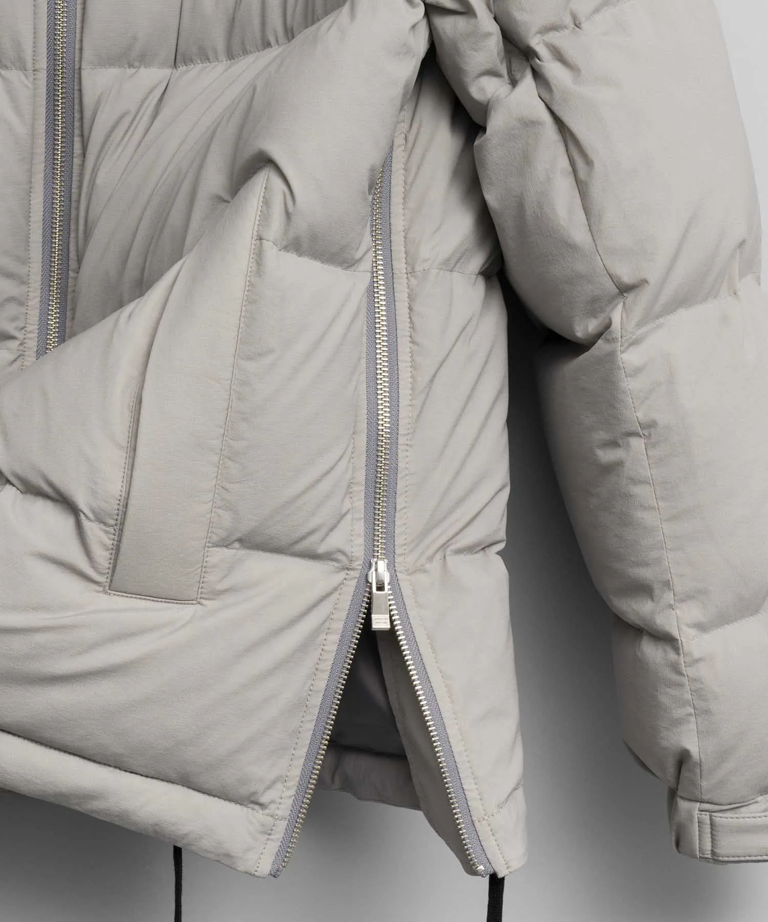 Stretch Nylon Prime-Over Down Jacket