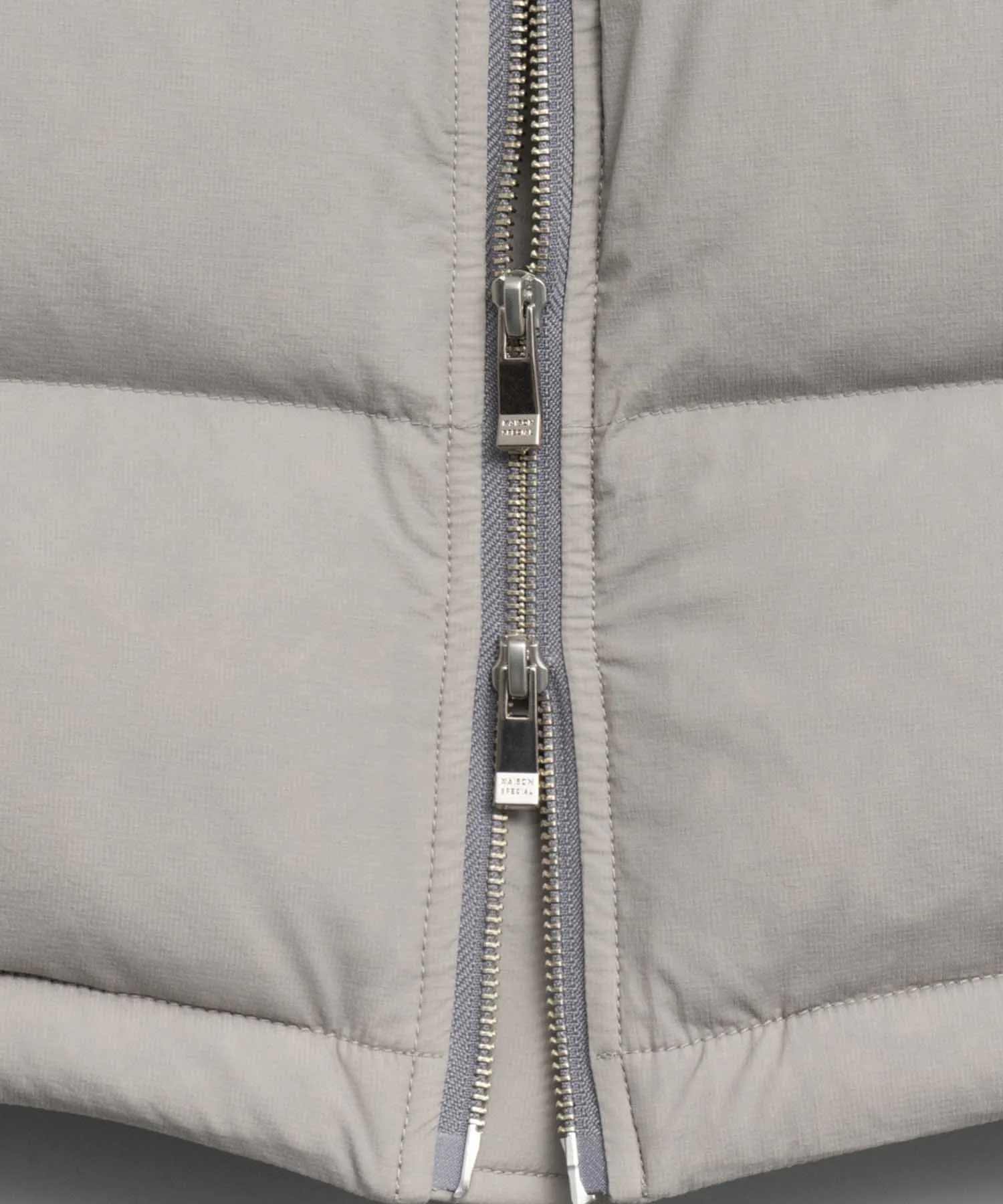 Stretch Nylon Prime-Over Down Jacket