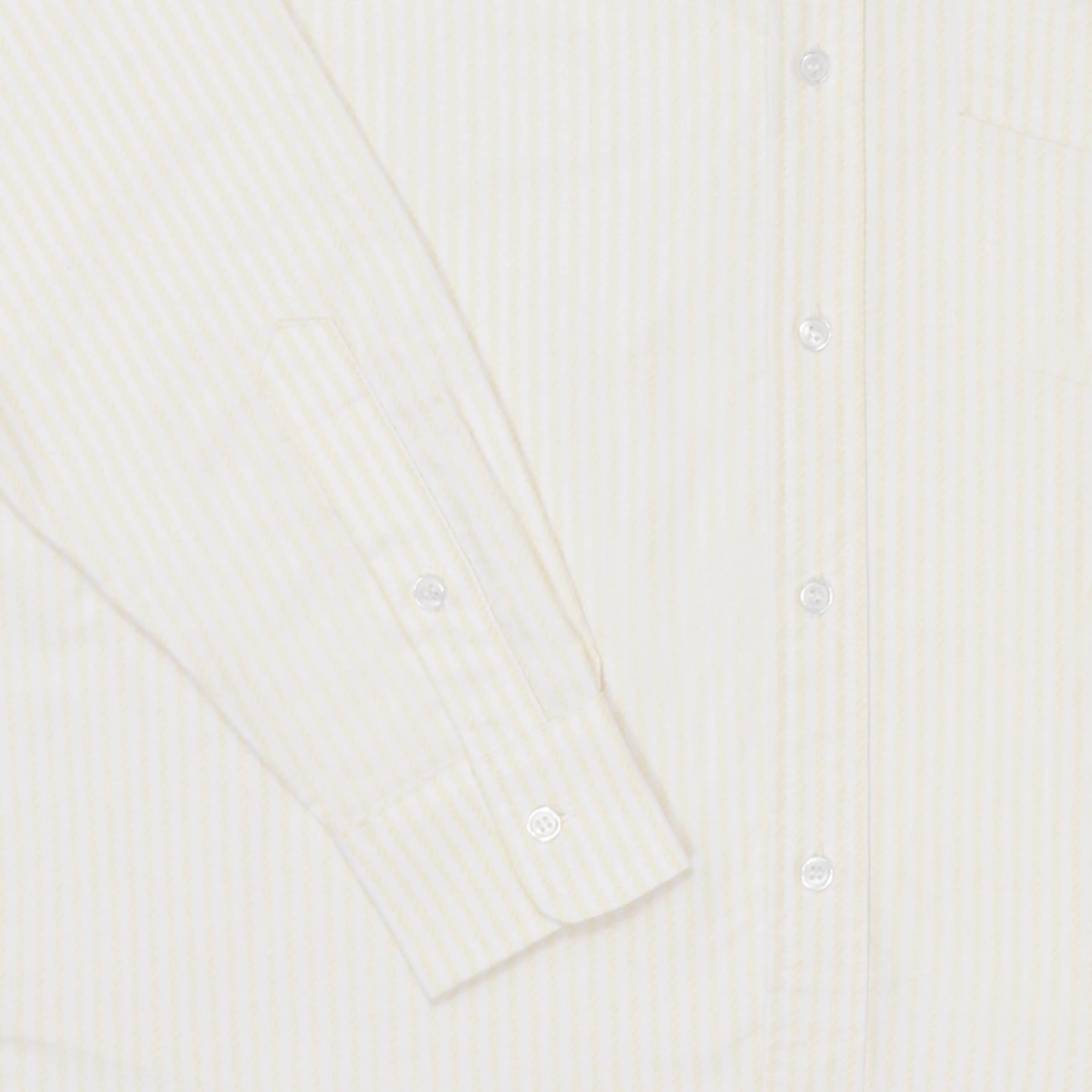 Striped Big Oxford Shirt (Natural)