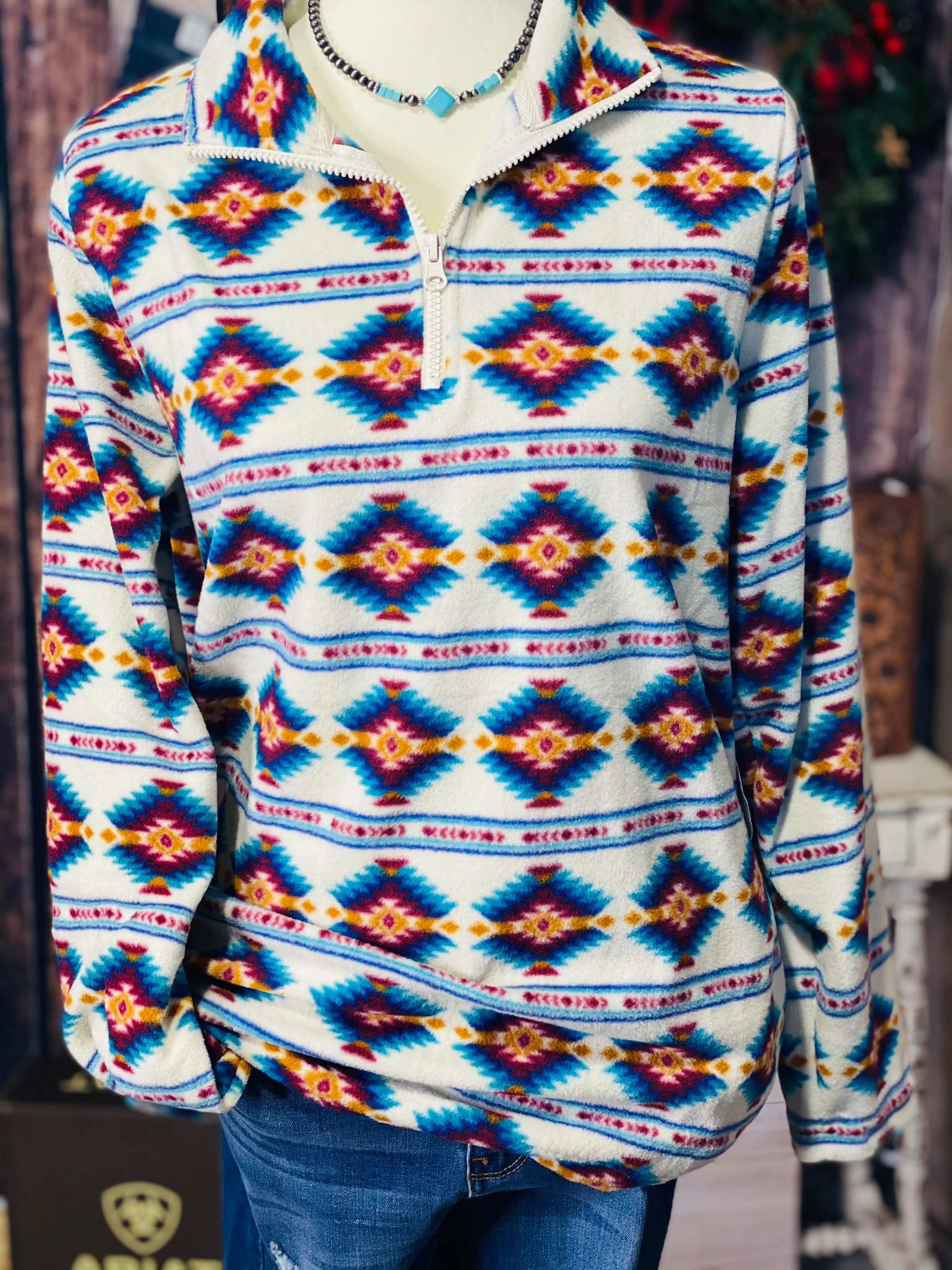 The Buttes Aztec Pullover