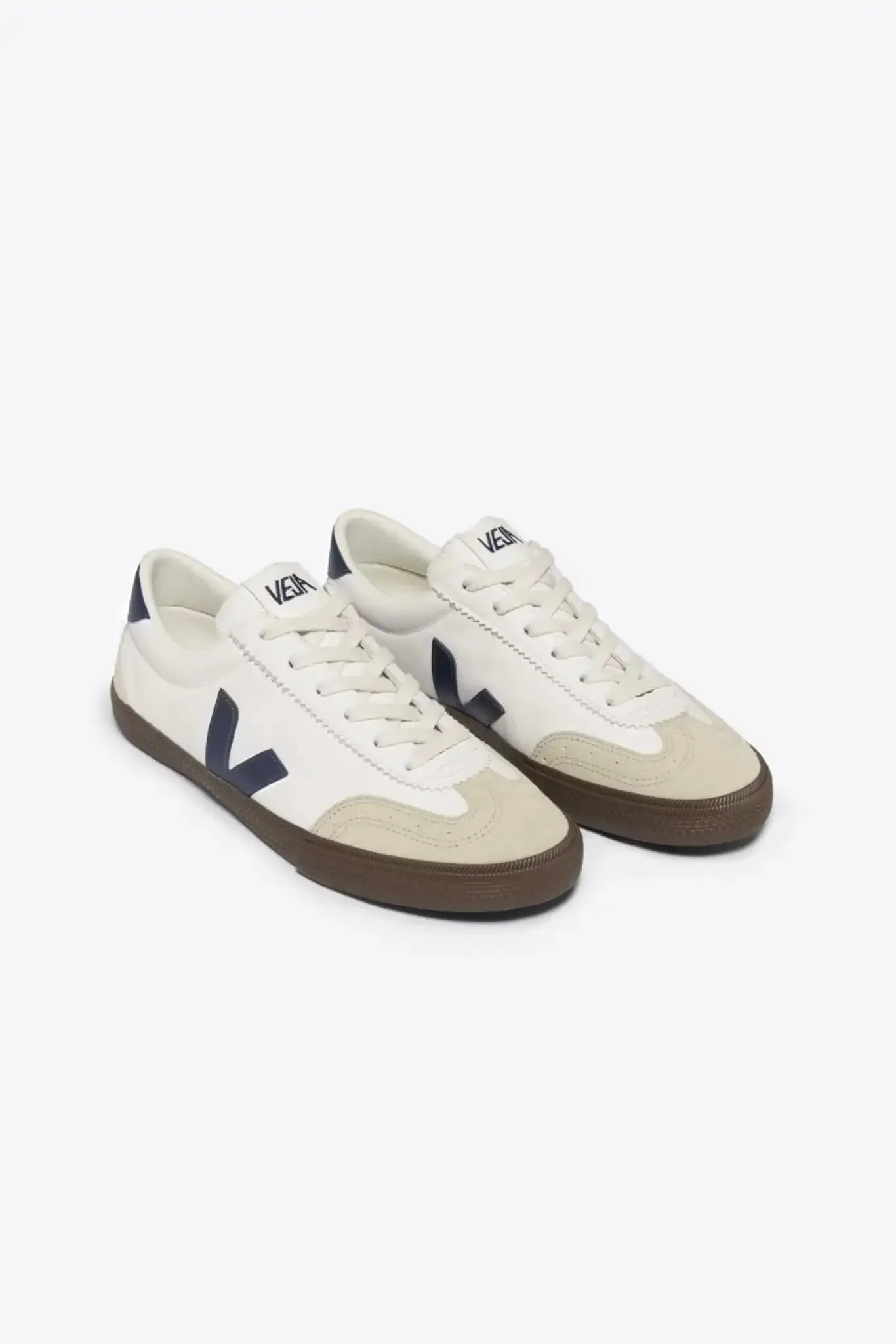 Veja - Volley OT Suede Sneaker - White/Bark