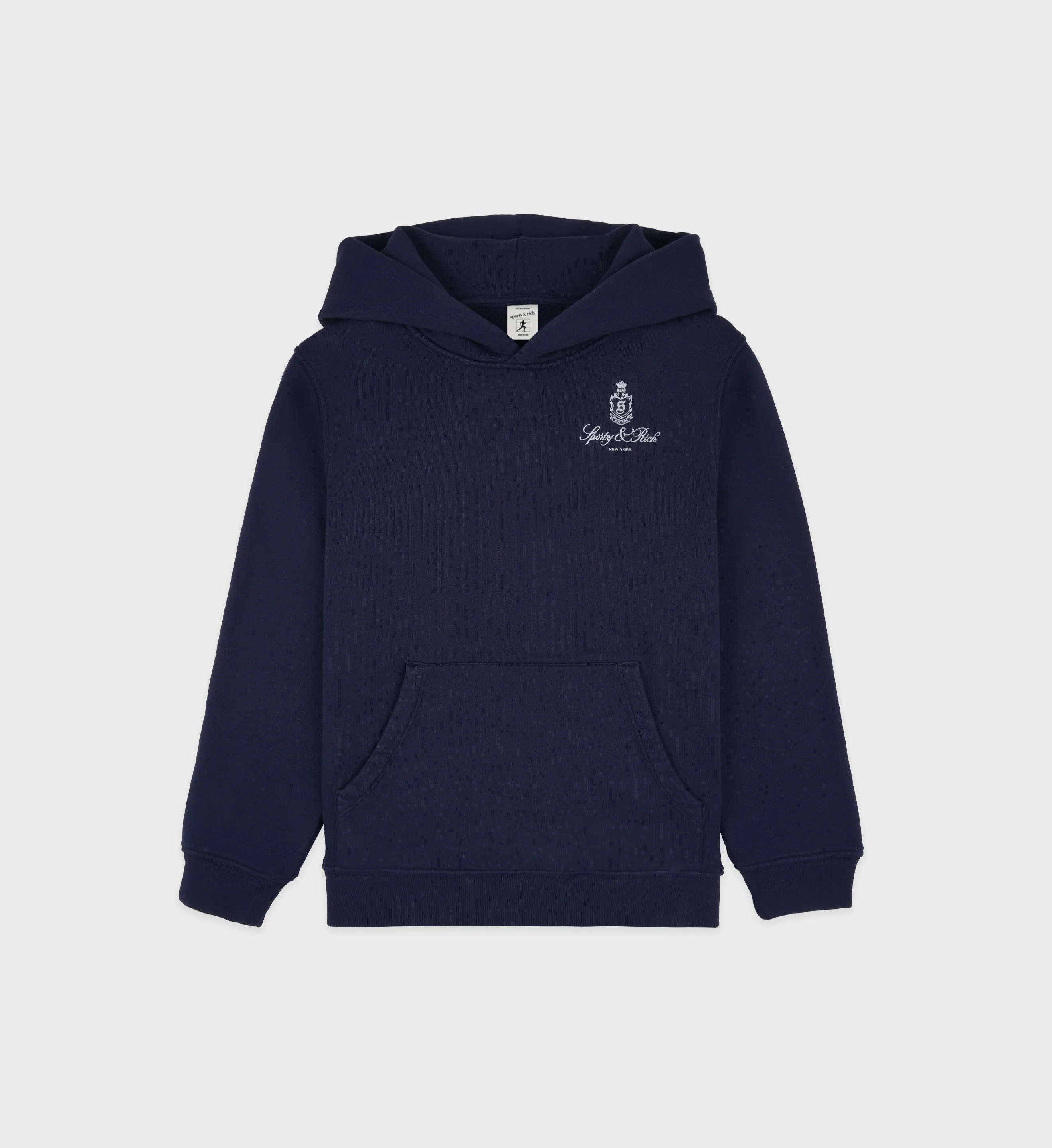 Vendome Kids Hoodie - Navy/White