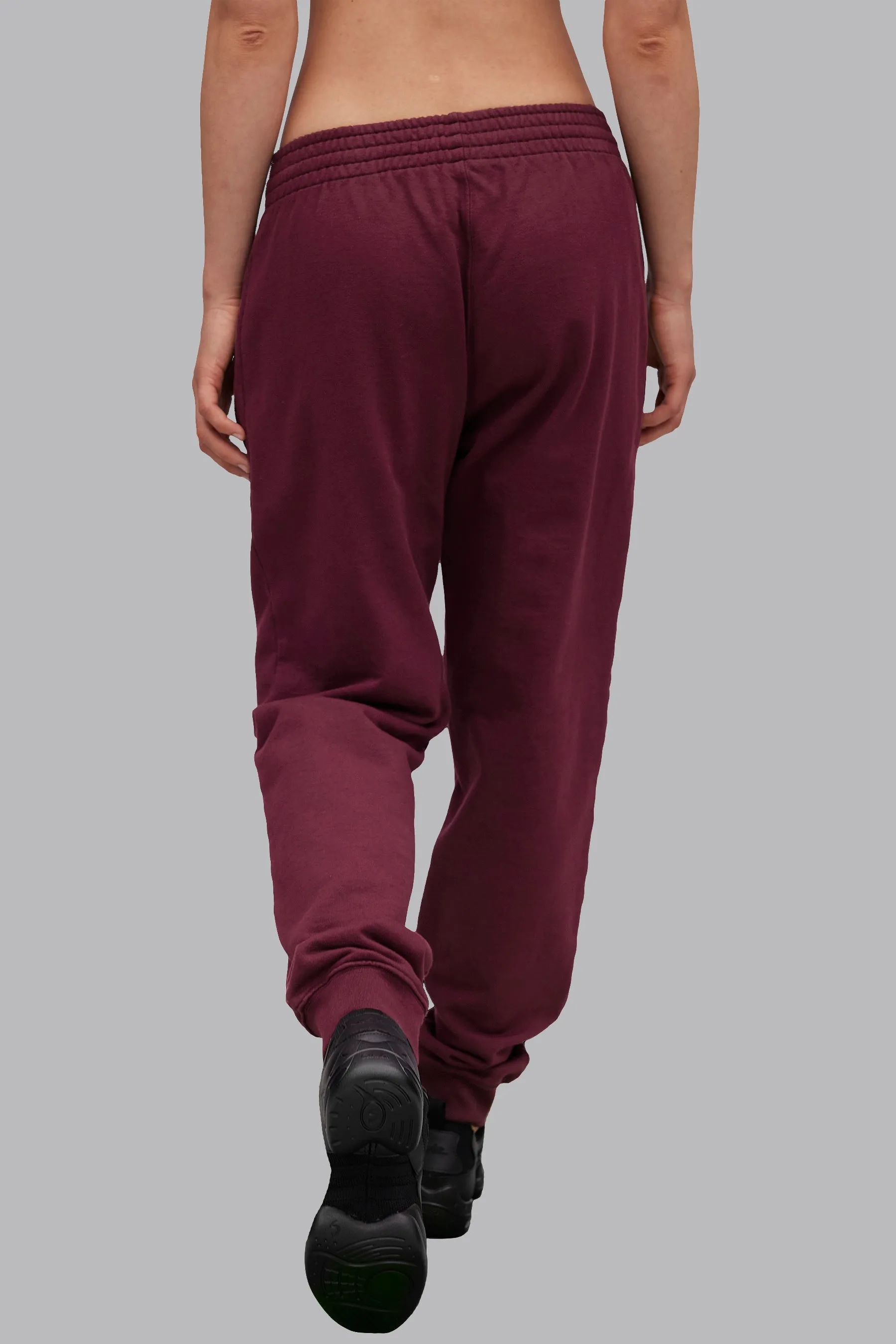 V_LYFE420 JOGGERS - Burgundy