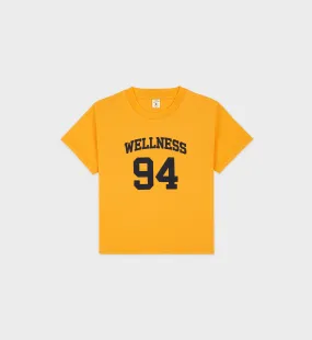 Wellness 94 Kids T-Shirt - Gold/Navy