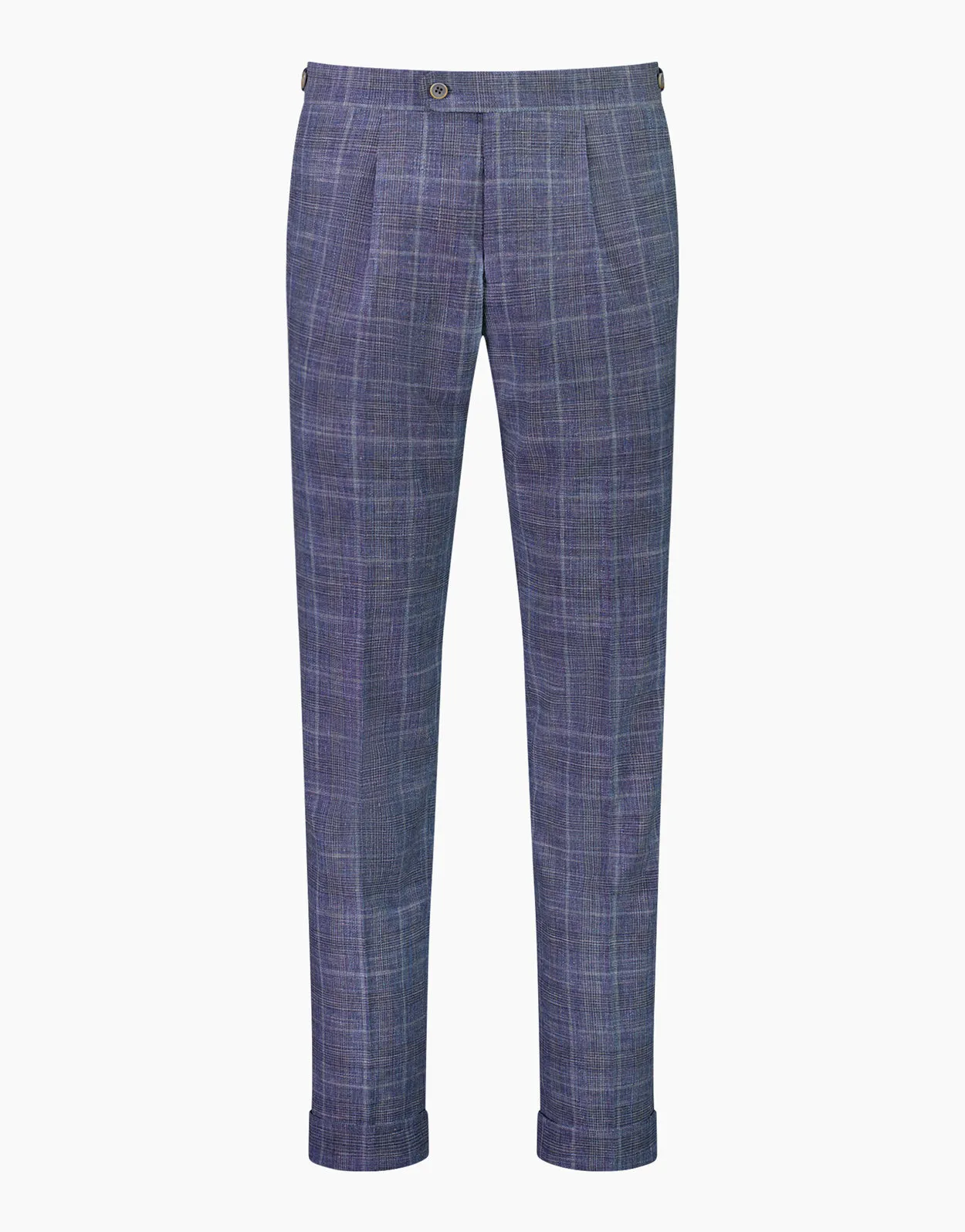 Whetu Blue & Beige Check Suit