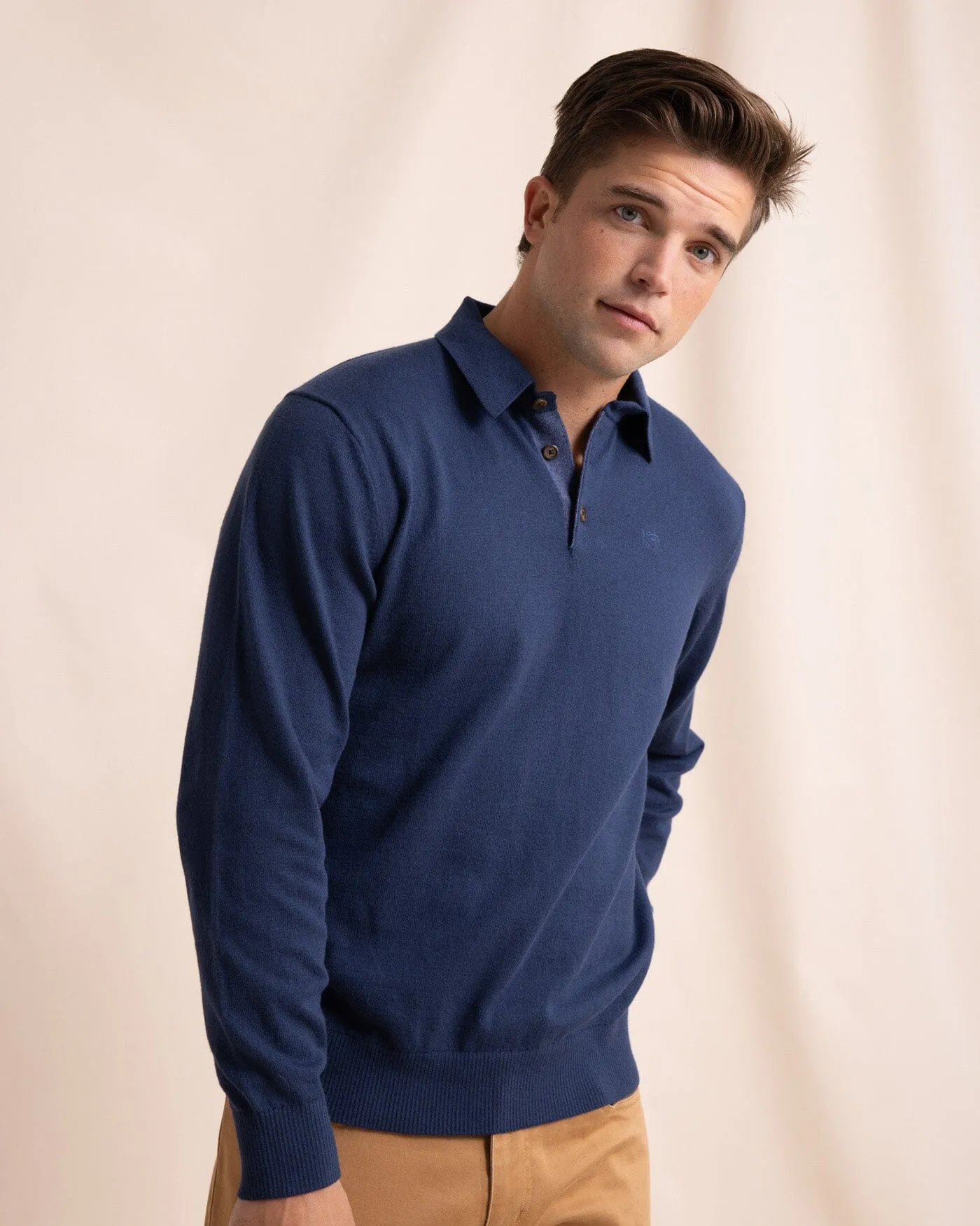 Woodville Jade Sweater Polo