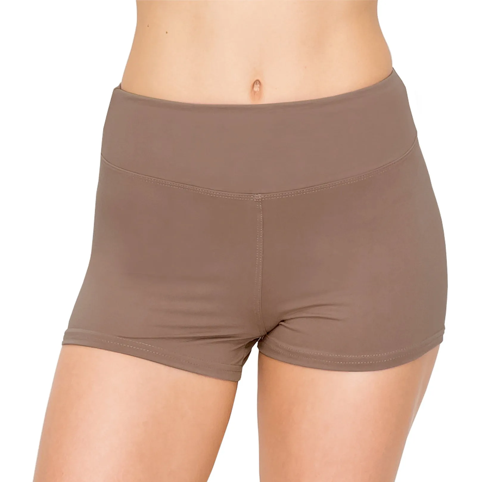 Workout Yoga Shorts - 3 Inch Waistband - Solid Colors *AMAZON BESTSELLER*