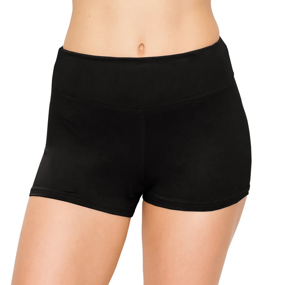 Workout Yoga Shorts - 3 Inch Waistband - Solid Colors *AMAZON BESTSELLER*