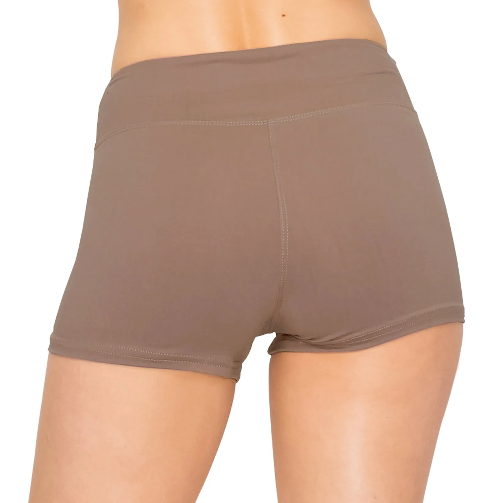 Workout Yoga Shorts - 3 Inch Waistband - Solid Colors *AMAZON BESTSELLER*