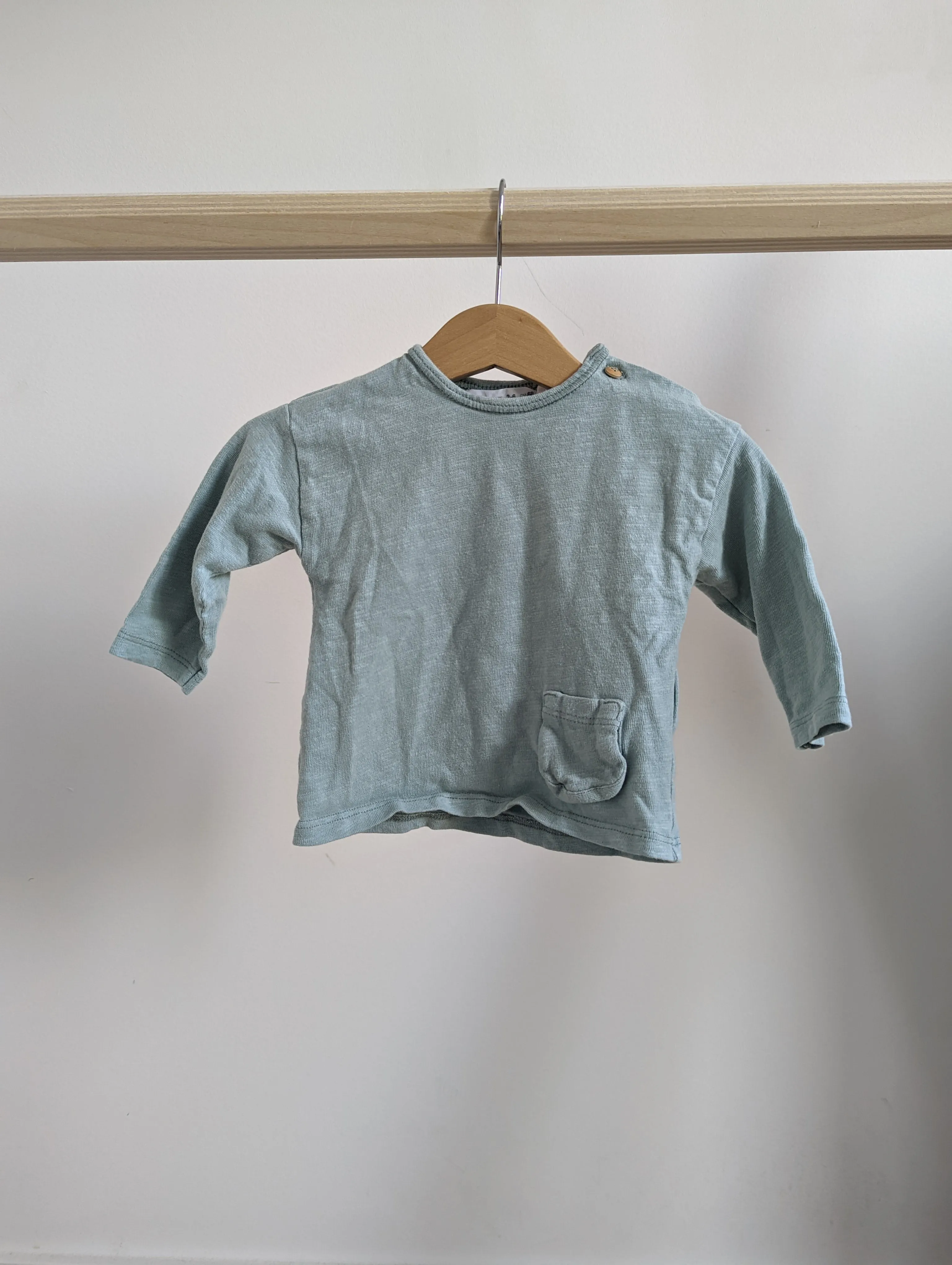 Zara Long Sleeve T-Shirt (3-6M)