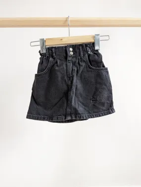 Zara Paperbag Denim Skirt (3-4T)